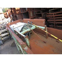 Vibrating conveyor, 6800 mm x 600 mm